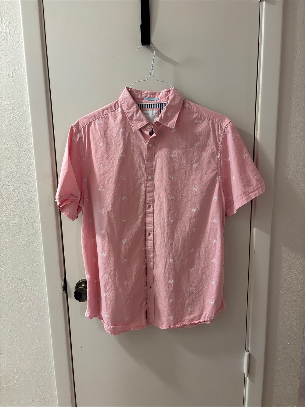 Denim & Flower Hawaiian Shirt